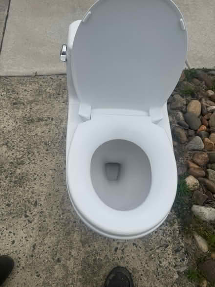 Photo of free Toto 1 piece toilet (14 12th St North Brigantine NJ) #3