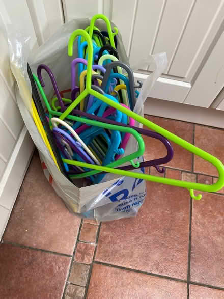 Photo of free Plastic coat hangers (Welling DA7) #1