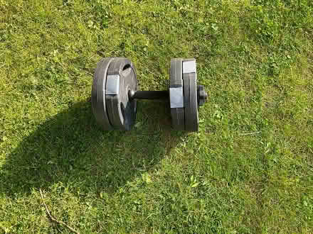 Photo of free Keep fit weights. 4 x 5lb (Gerrards Cross SL9) #2