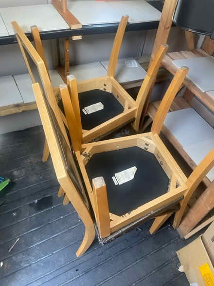 Photo of free Table and 4 chairs (Ashbourne) #2