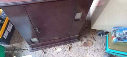 Photo of free Small cupboard . Marked as marconi? Old radio unit ? Maho (Danbury CM3) #1