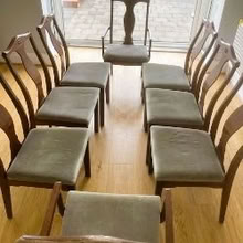 Photo of free Dining Room Chairs (8) (Ballyroan, Rathfarnham) #2
