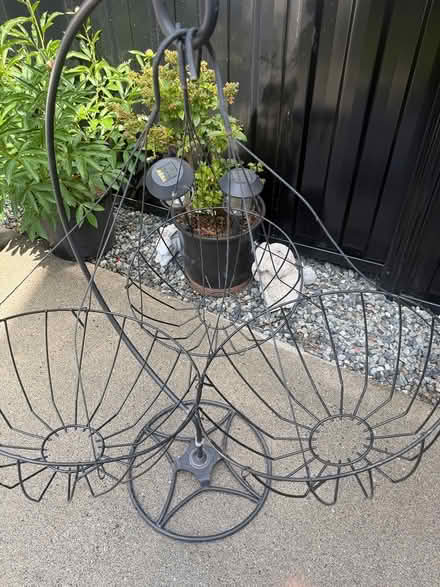 Photo of free 3 metal hanging baskets (Langley bc) #2