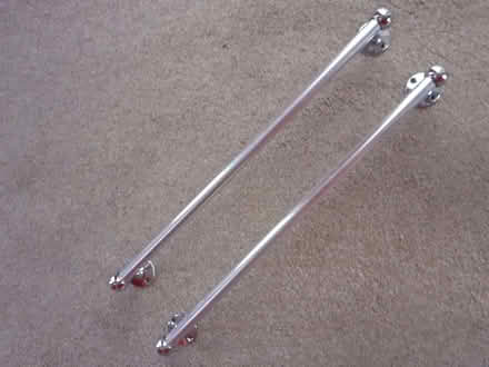 Photo of free two chrome towel rails (Kenilworth CV8) #1