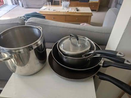 Photo of free Pots and pans - used but good (Abingdon, OX14 3TD) #1