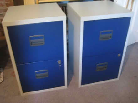 Photo of free A4 metal filing cabinets (not foolscap size). (Harwell OX11) #1