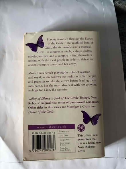 Photo of free Nora Robert’s Book (Westbury Wilts BA13) #2
