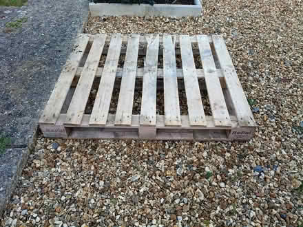 Photo of free wooden pallet (Westminster Drive PO21) #1