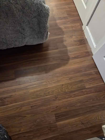 Photo of free Medium walnut laminate flooring (Bramley Leeds LS13) #1