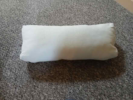 Photo of free Small bolster style cushion. (Parkhead EH11) #1