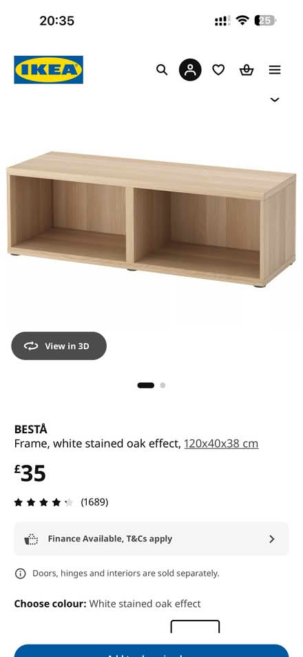 Photo of free TV Cabinet IKEA (SK7) #1