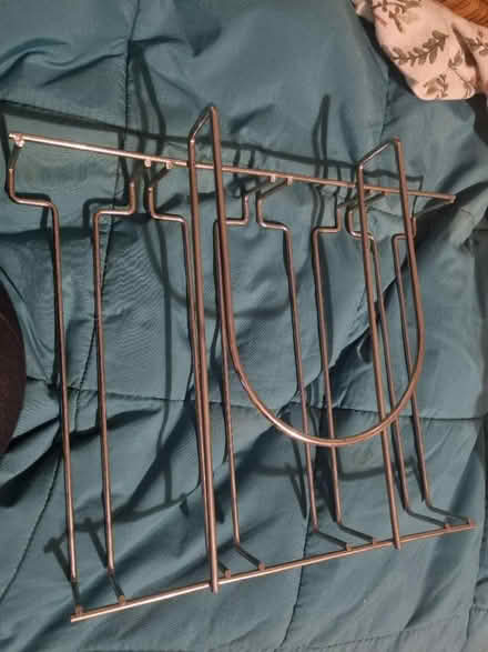 Photo of free Silver coloured - Under shelf glass holder (Alperton HA0) #1