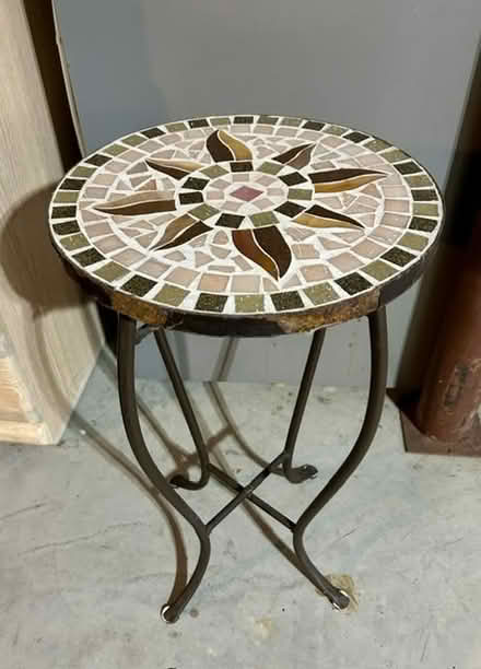 Photo of free Tile Mosaic Small Table (Smith Street) #2