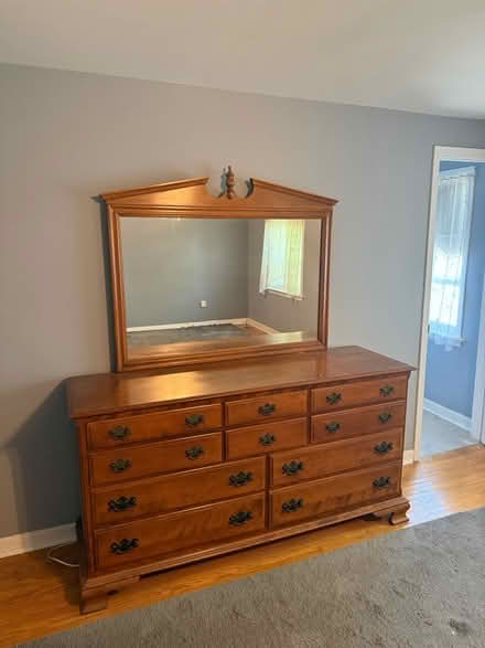 Photo of free Chest of drawers and mirror (Don Mills) #1