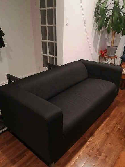 Photo of free Loveseat (small couch) Ikea Klippan (College and Spadina) #1