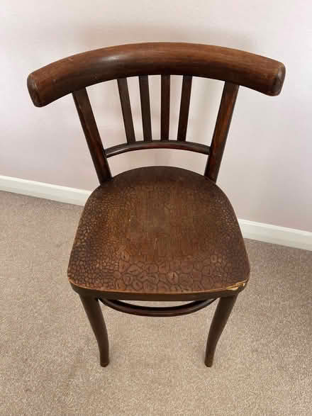 Photo of free dark wooden chair (Lower Stratton SN3) #1