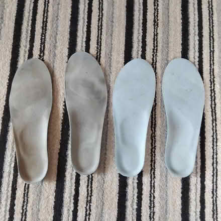 Photo of free 6 1/2 -7 gel insoles. X 2 (Ingol PR2) #1