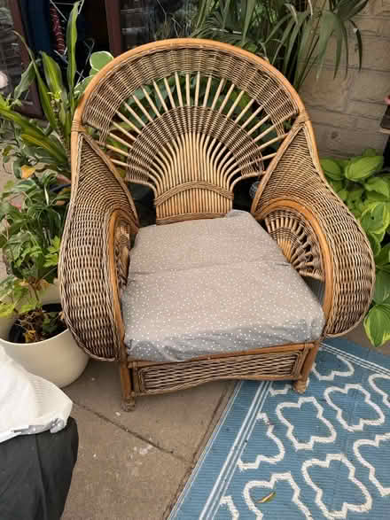 Photo of free cane chair (Brimington S43) #1