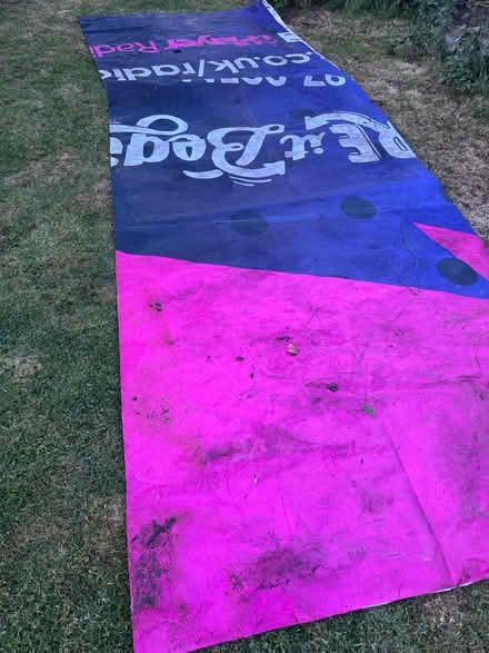 Photo of free Old Ad banner for weed suppression (Morden, SM4) #2