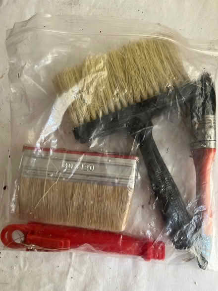 Photo of free Pasting and 1 1/2” paint brushes (Shirley, Croydon) #1