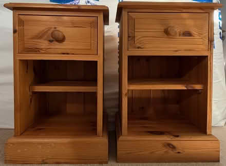 Photo of free Pair of bedside tables (Wilstone HP23) #1