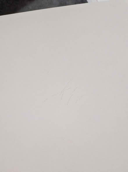 Photo of free White table/desk (Kiveton Park, S26) #3