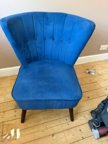 Photo of free Blue occasional chair (Chaulden HP1) #1