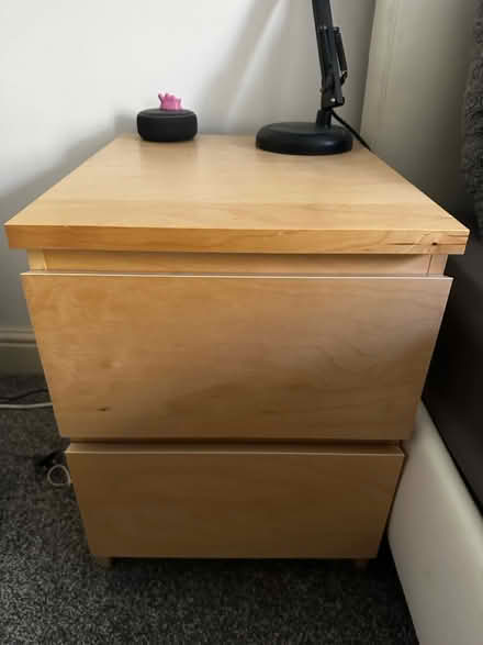 Photo of free IKEA Malm Bedside table (L19) #1