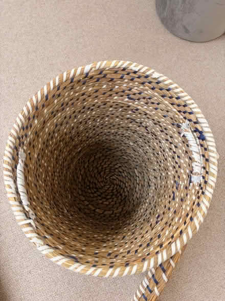 Photo of free Wicker laundry basket (St Margarets TW1) #4