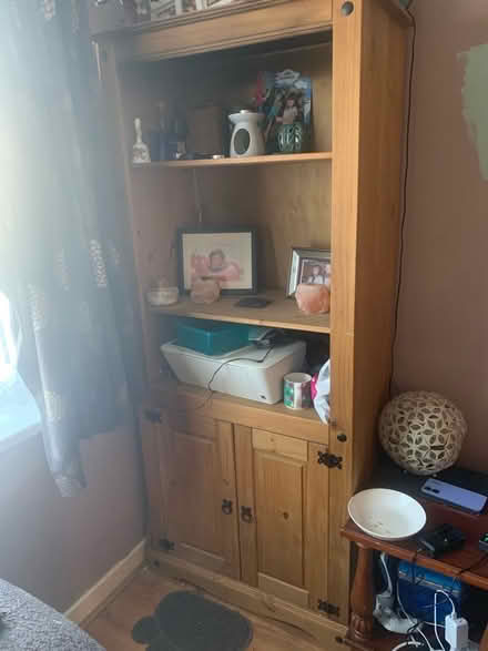 Photo of free 2 sofas and a bookcase. (Borth SY24) #2