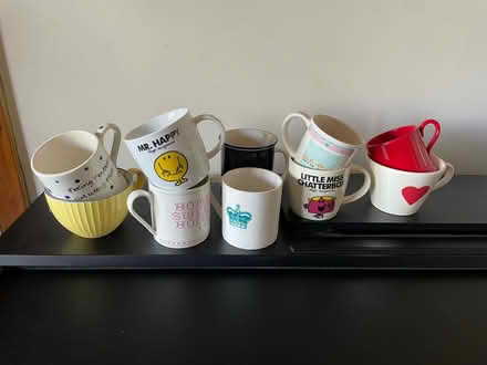 Photo of free Collection of 10 random mugs (Within Fields HX3) #1