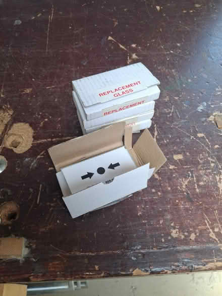 Photo of free 25 Break Glass Elements (Sarisbury Green SO31) #1