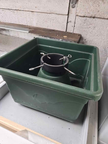 Photo of free Christmas tree stand (Sutton Farm) #1