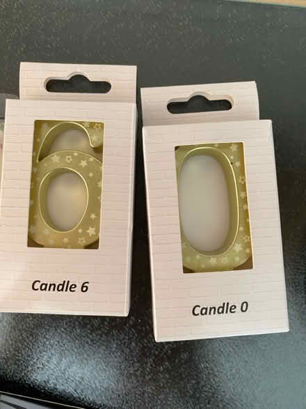 Photo of free Birthday candles/banner/badges (Crawley RH11) #4