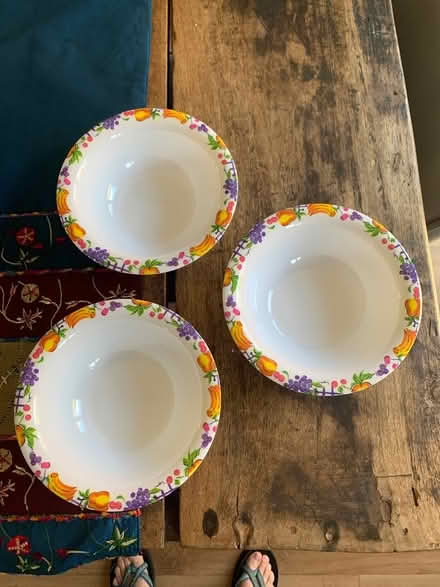 Photo of free Picnic dishes x 3 (Colwall Stone WR13) #1