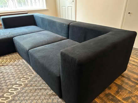 Photo of free Black Habitat Detachable Sofa (Olympia W14) #2