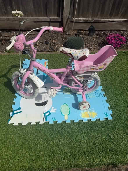 Photo of free Pink Toddler bike with stabilisers (Gordon Hill EN2) #1