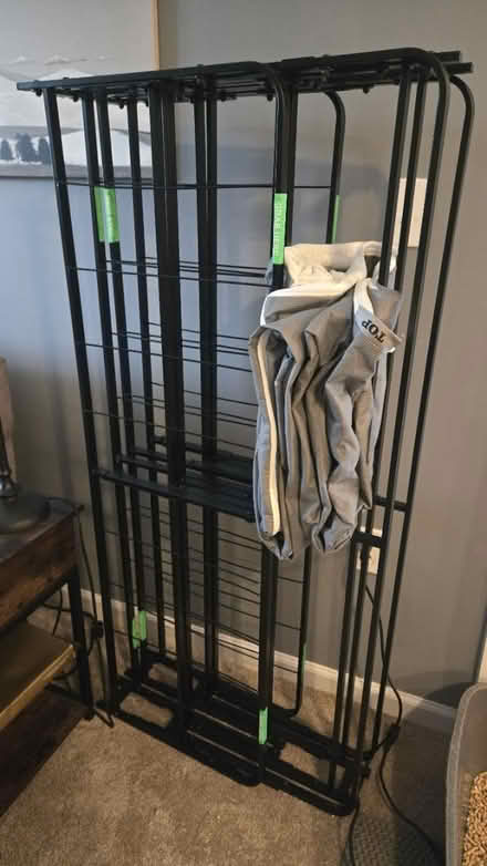 Photo of free Full size bed platform & frame (Lawrence Township) #3