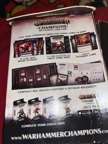 Photo of free Warhammer card game (Camberwell SE5) #2
