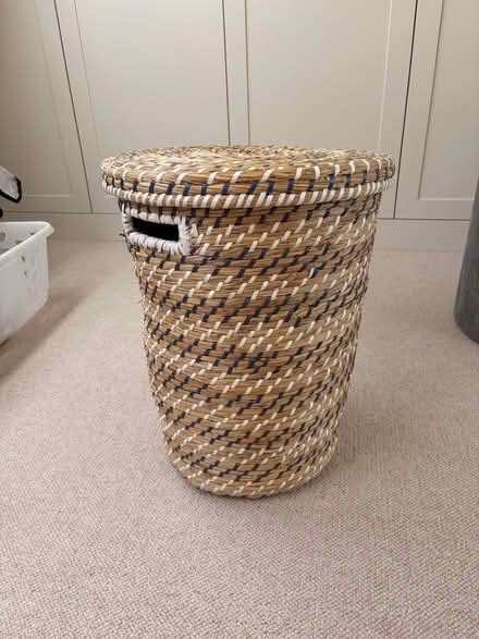 Photo of free Wicker laundry basket (St Margarets TW1) #3