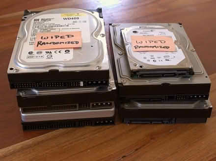 Photo of free "Vintage" hard drives (Foster & California Ave) #2