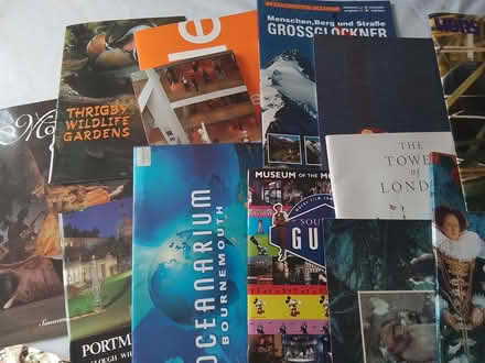 Photo of free Collection assorted souvenir guides (Fords Farm RG31) #2