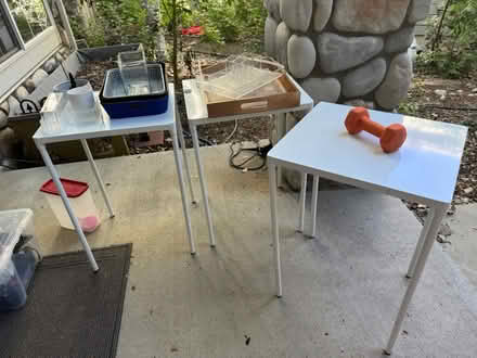 Photo of free Metal IKEA Tables - Outdoor/Indoor (Lafayette) #1