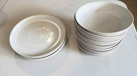 Photo of free Matching Pottery Barn Plates/Bowls (Elkridge off Landing Road) #1