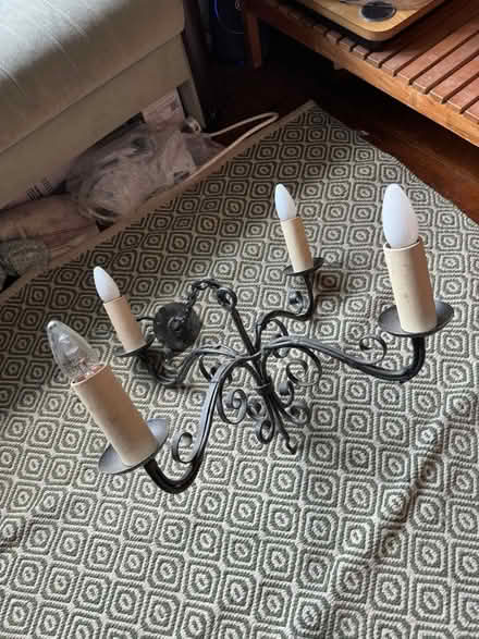 Photo of free Ceiling candelabra (Blindley Heath) #1