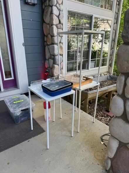 Photo of free Metal IKEA Tables - Outdoor/Indoor (Lafayette) #3