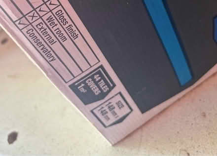 Photo of free White tiles (Calcot RG31) #3