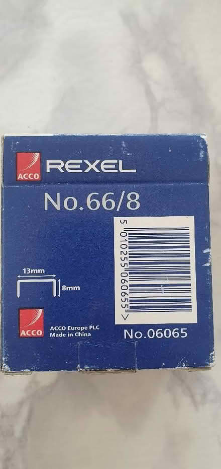 Photo of free Revelation 66/8 staples (Headington OX3) #1