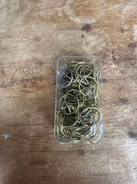 Photo of free Brass curtain rings (Heysham LA3) #1