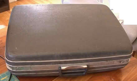 Photo of free "Vintage" Hardshell Suitcase (Foster & California Ave) #1